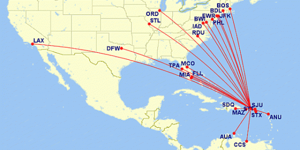 Map of flights | ConGen